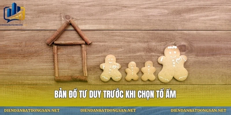 Bản đồ tư duy trước khi chọn tổ ấm