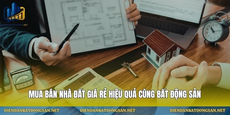 Mua Bán Nhà Đất Giá Rẻ Hiệu Quả Cùng Bất Động Sản
