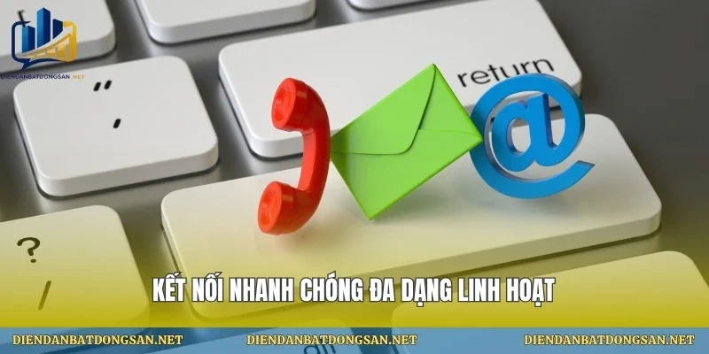 Kết nối nhanh chóng đa dạng linh hoạt